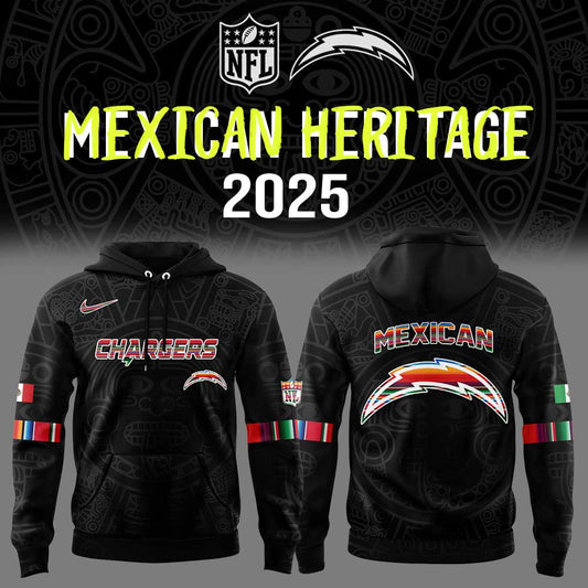 Los Angeles Chargers Mexican Heritage Combo Hoodie