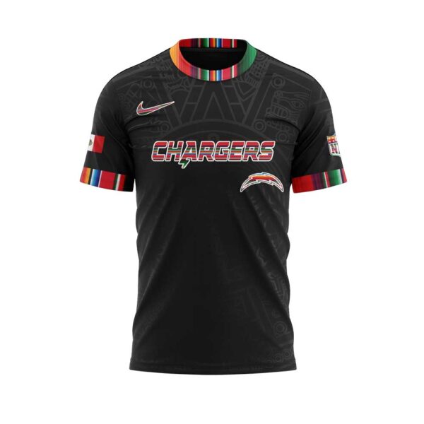 LA.Chargers Mexican Heritage Combo Shirt