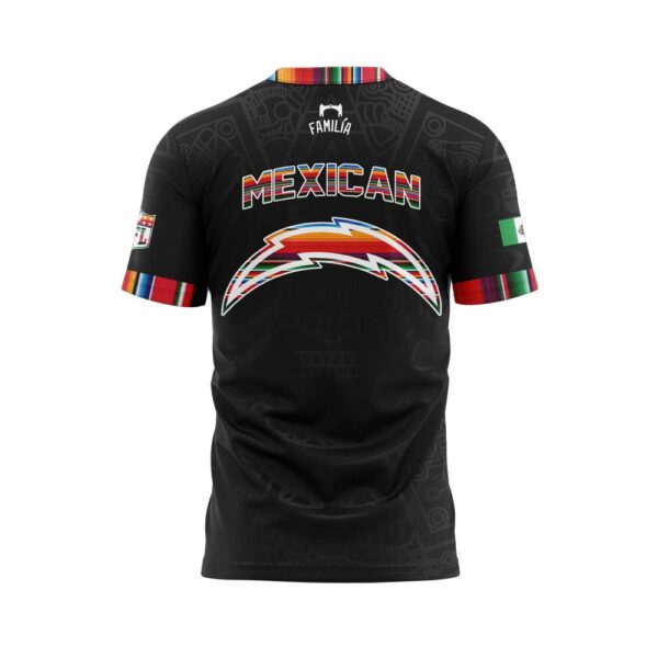 LA.Chargers Mexican Heritage Combo Shirt