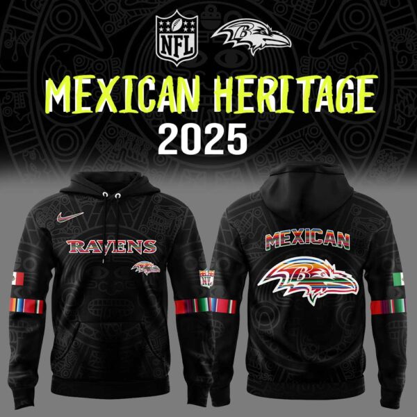 Baltimore Ravens Mexican Heritage Combo Hoodie
