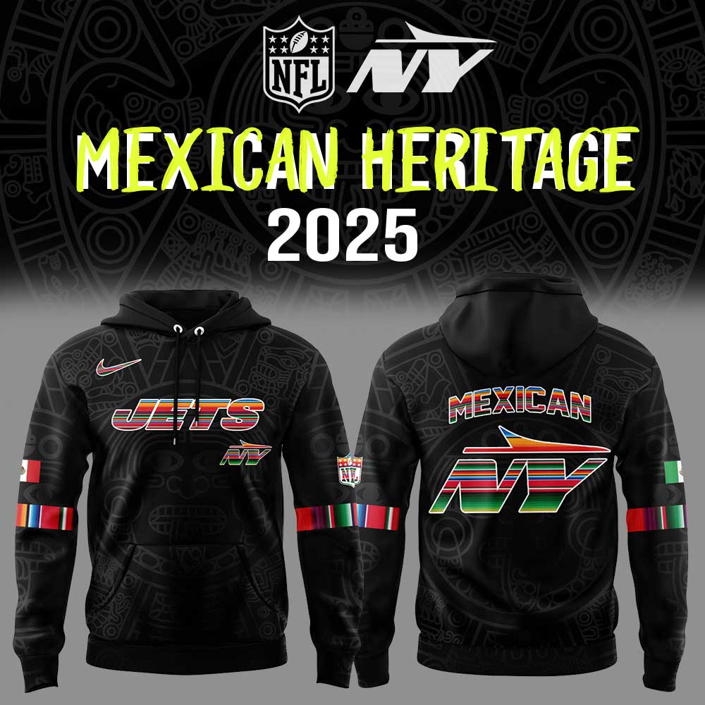 New York Jets Mexican Heritage Combo Hoodie