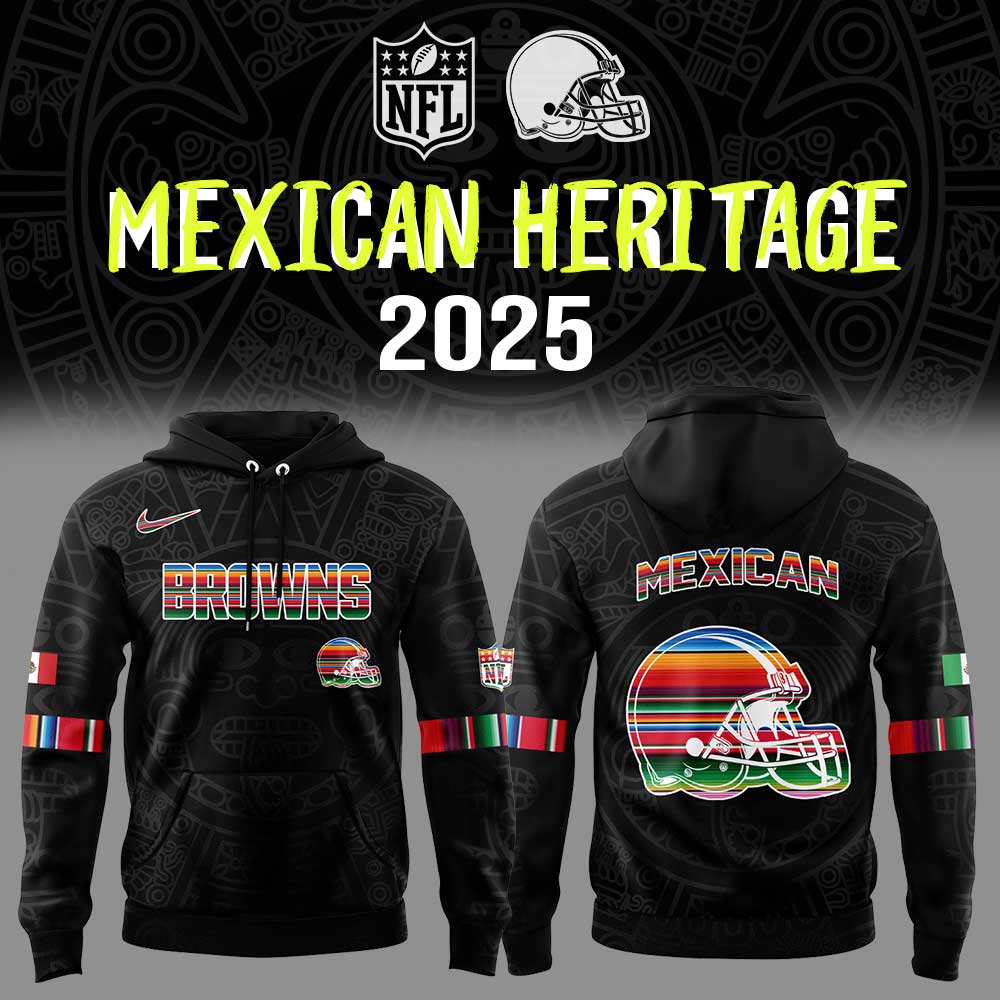 Cleveland Browns Mexican Heritage Combo Hoodie