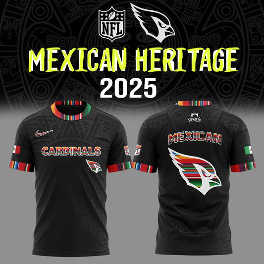 A.Cardinals Mexican Heritage Combo Shirt