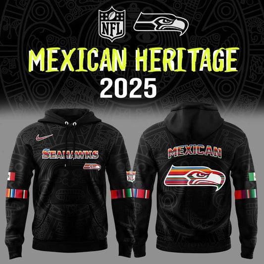 Seattle Seahawks Mexican Heritage Combo Hoodie