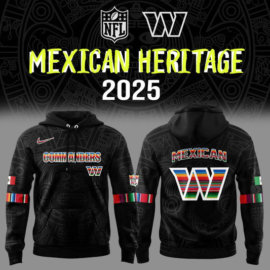 Washington Commanders Mexican Heritage Combo Hoodie