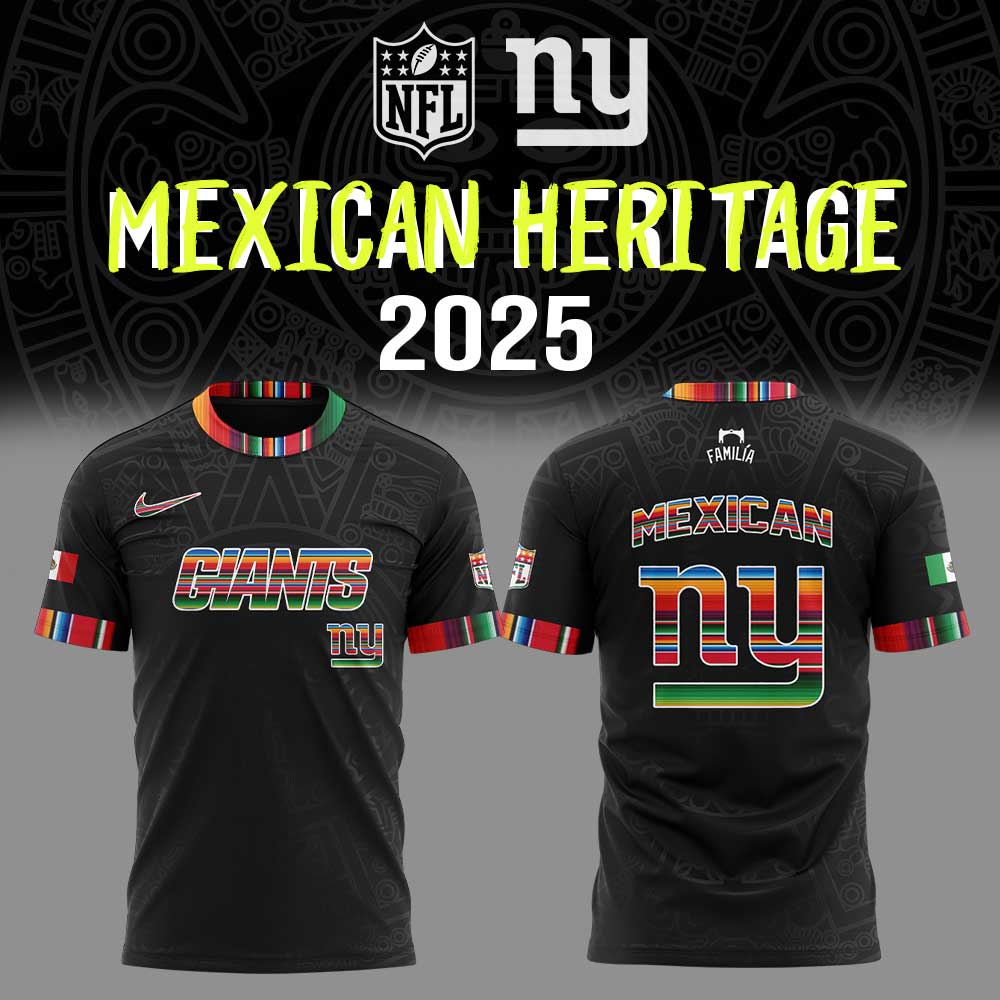 NY.Giants Mexican Heritage Combo Shirt