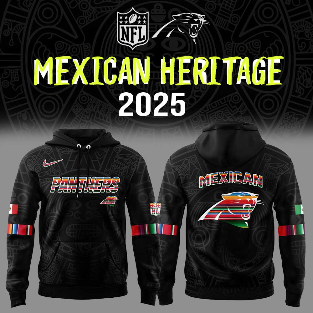 Carolina Panthers Mexican Heritage Combo Hoodie