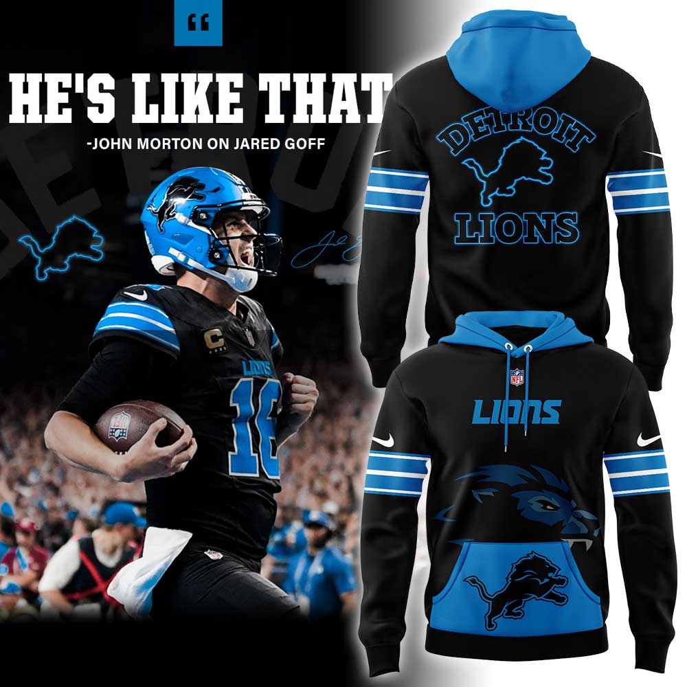 D.Lions Back in Black Limited Edition Combo Hoodie