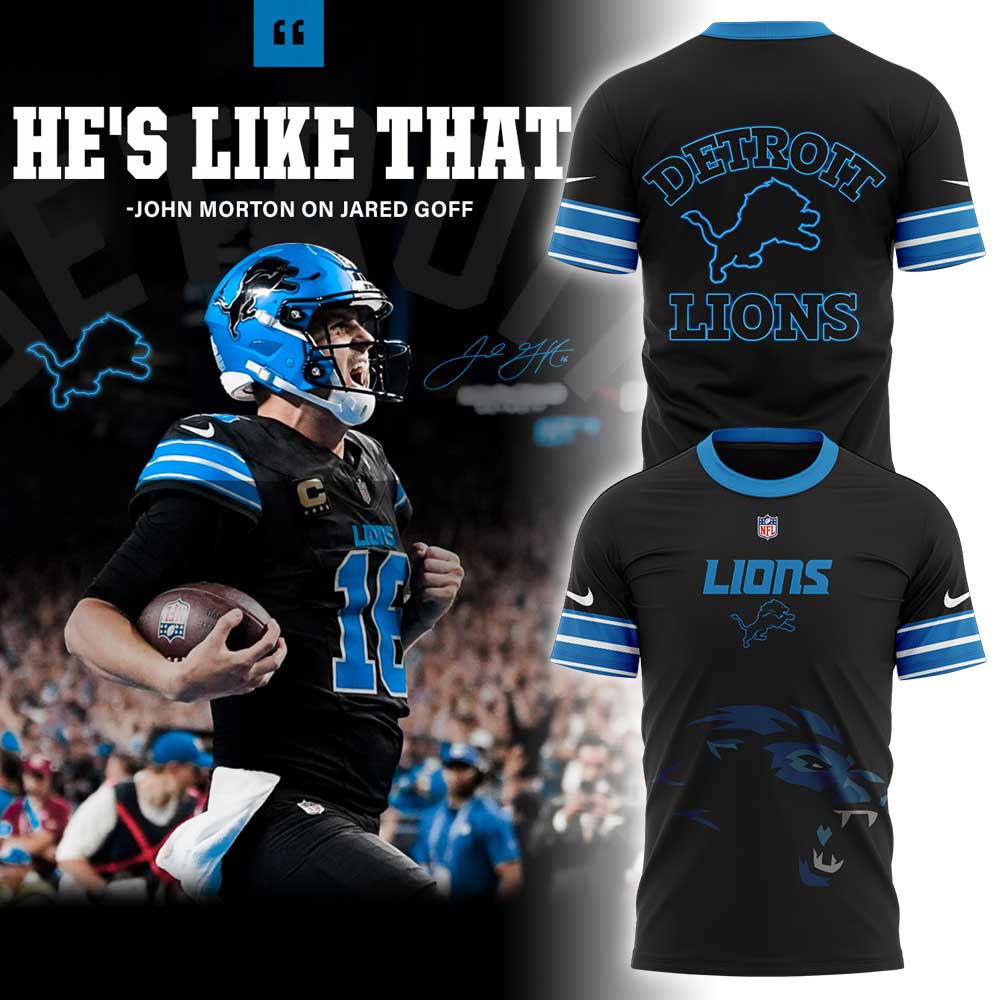 D.Lions Back in Black Limited Edition Combo Shirt
