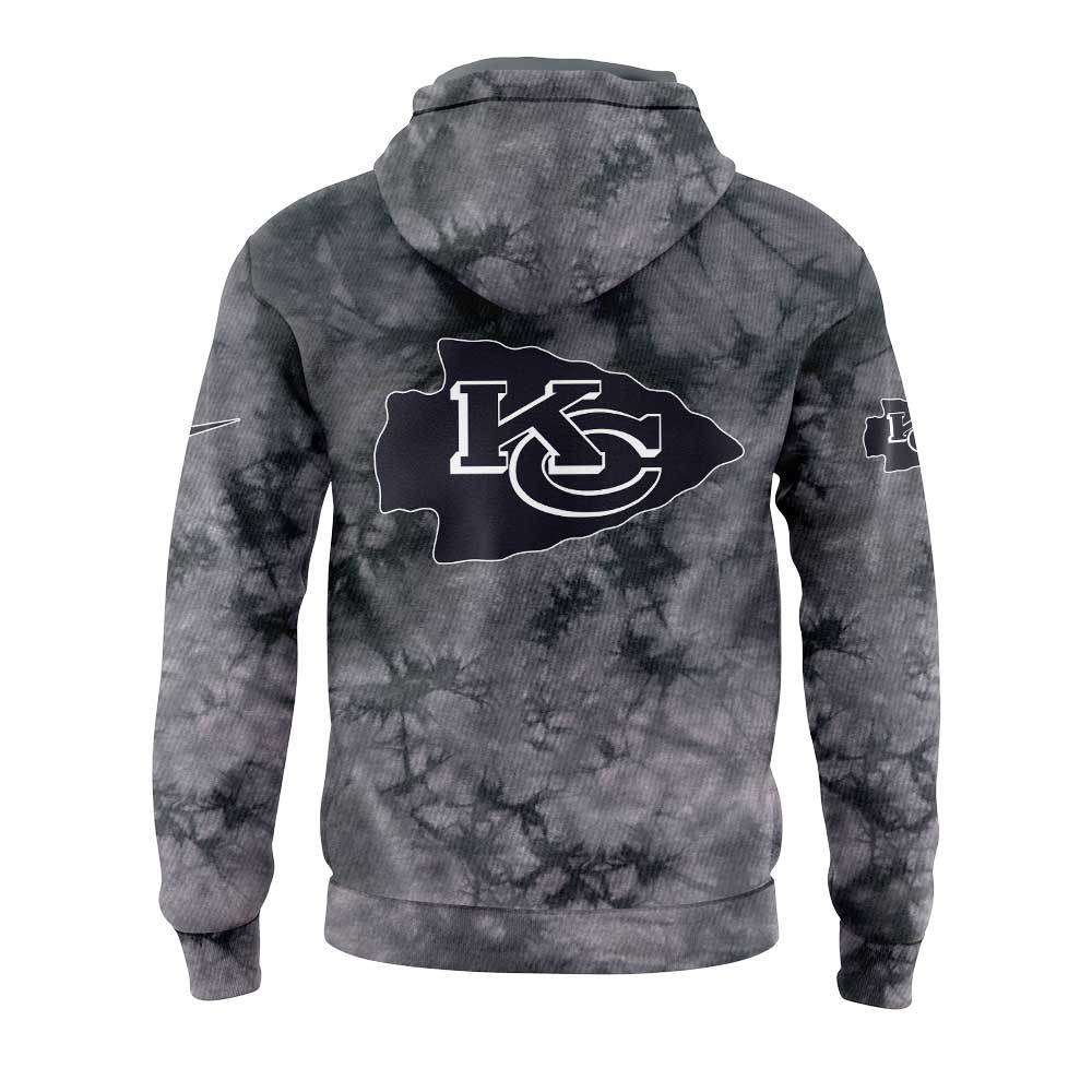 Limited Edition K.C Chiefs AC/DC Back In Black Hoodie