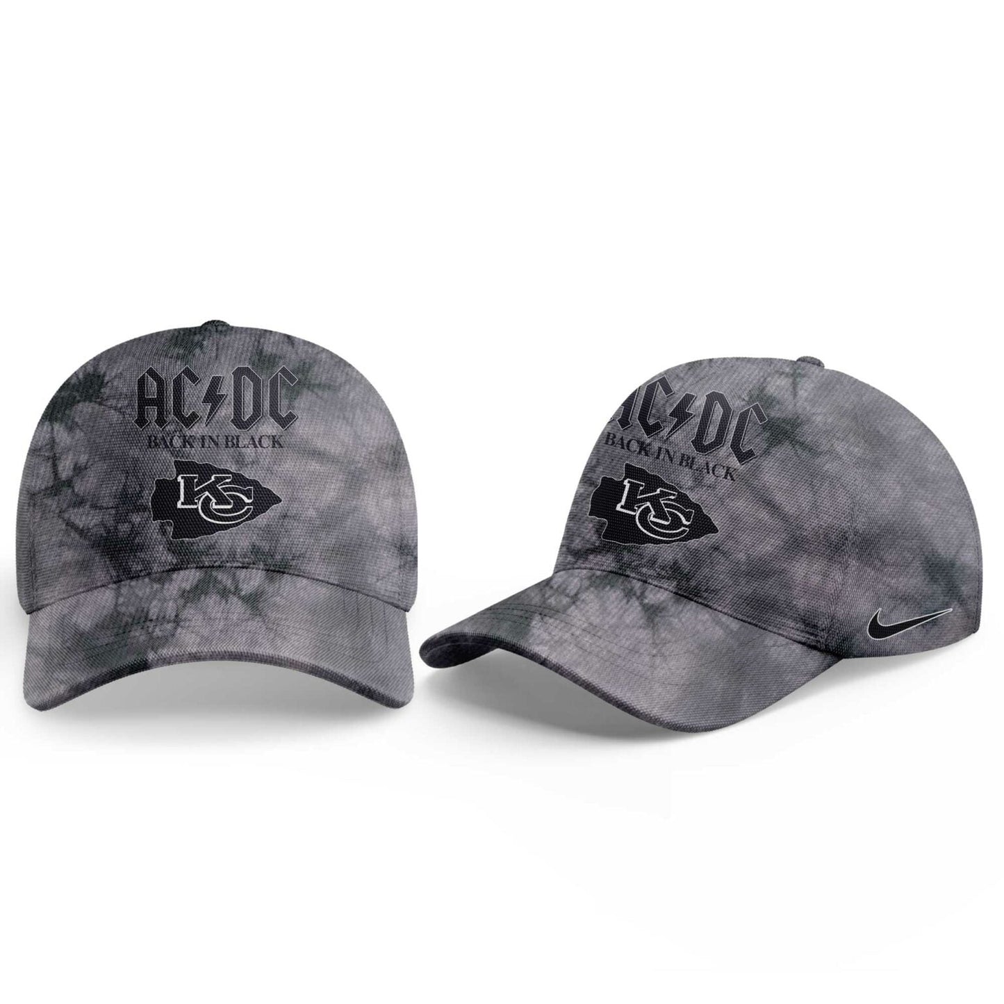 Limited Edition K.C Chiefs AC/DC Back In Black T-Shirt