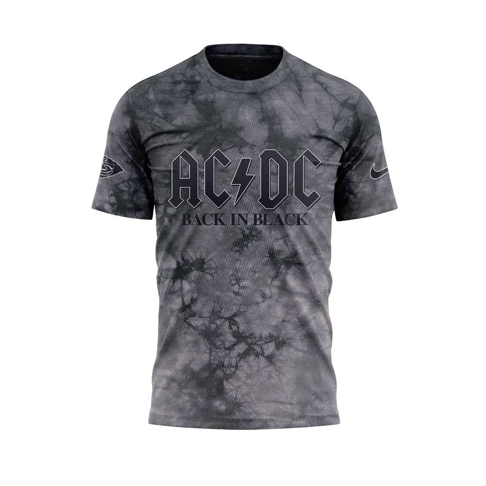 Limited Edition K.C Chiefs AC/DC Back In Black T-Shirt