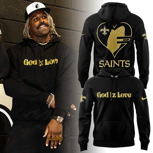 Limited Edition N.O Saints God Iz Love Hoodie