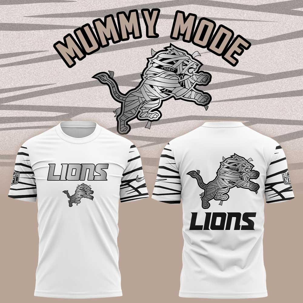 D Lions Mummy Mode Limited Combo Shirt White
