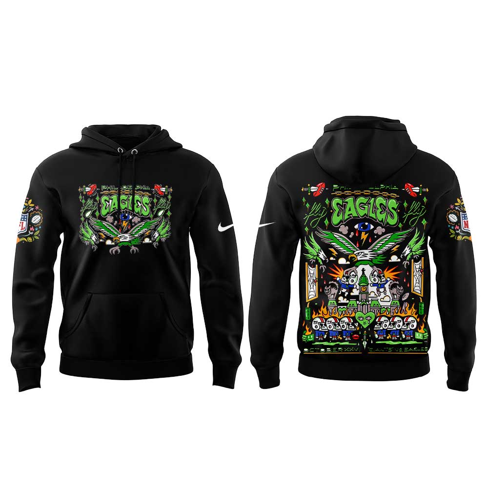Philadelphia Eagles Hasta La Muerte 2025 Combo Hoodie