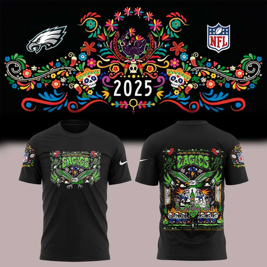 Philadelphia Eagles Hasta La Muerte 2025 Combo T-Shirt