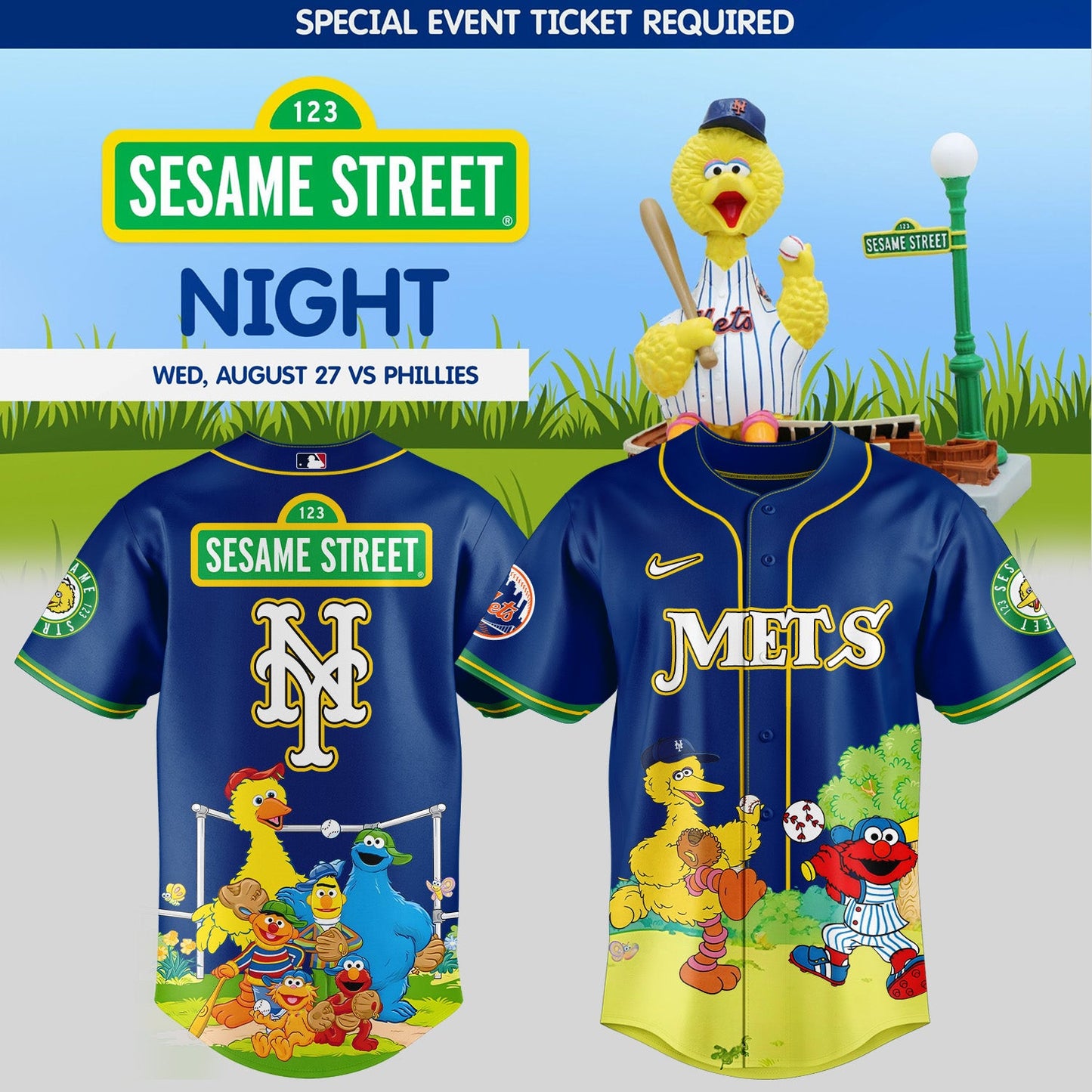 New York Mets _ Sesame Street Night Jersey 2025 (6)