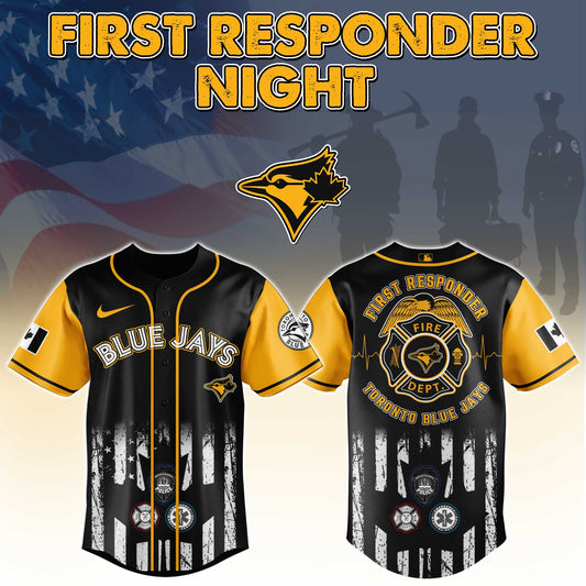 Toronto Blue Jays x First Responders Night Jersey Limited Edition