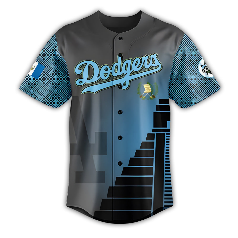 Los Angeles Dodgers Guatemalan Pride Night Fan Jersey