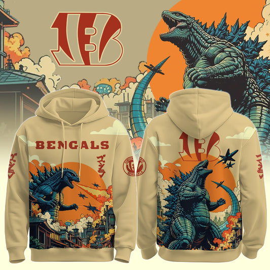 CIN Bengals Special Godzilla Limited Edition Hoodie