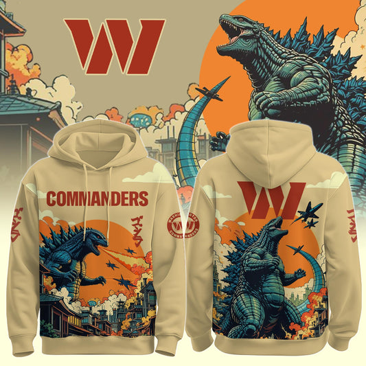 WAS Commanders Special Godzilla Limited Edition Hoodie