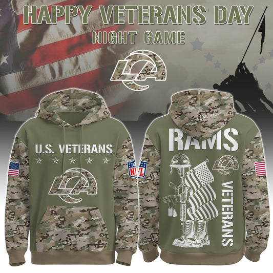 Los Angeles Chargers - Veteran Day 2025 Hoodie Limited Edions