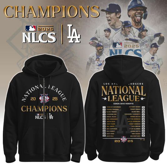 LA NLCS IoanDepot 2025 Zip Hoodie