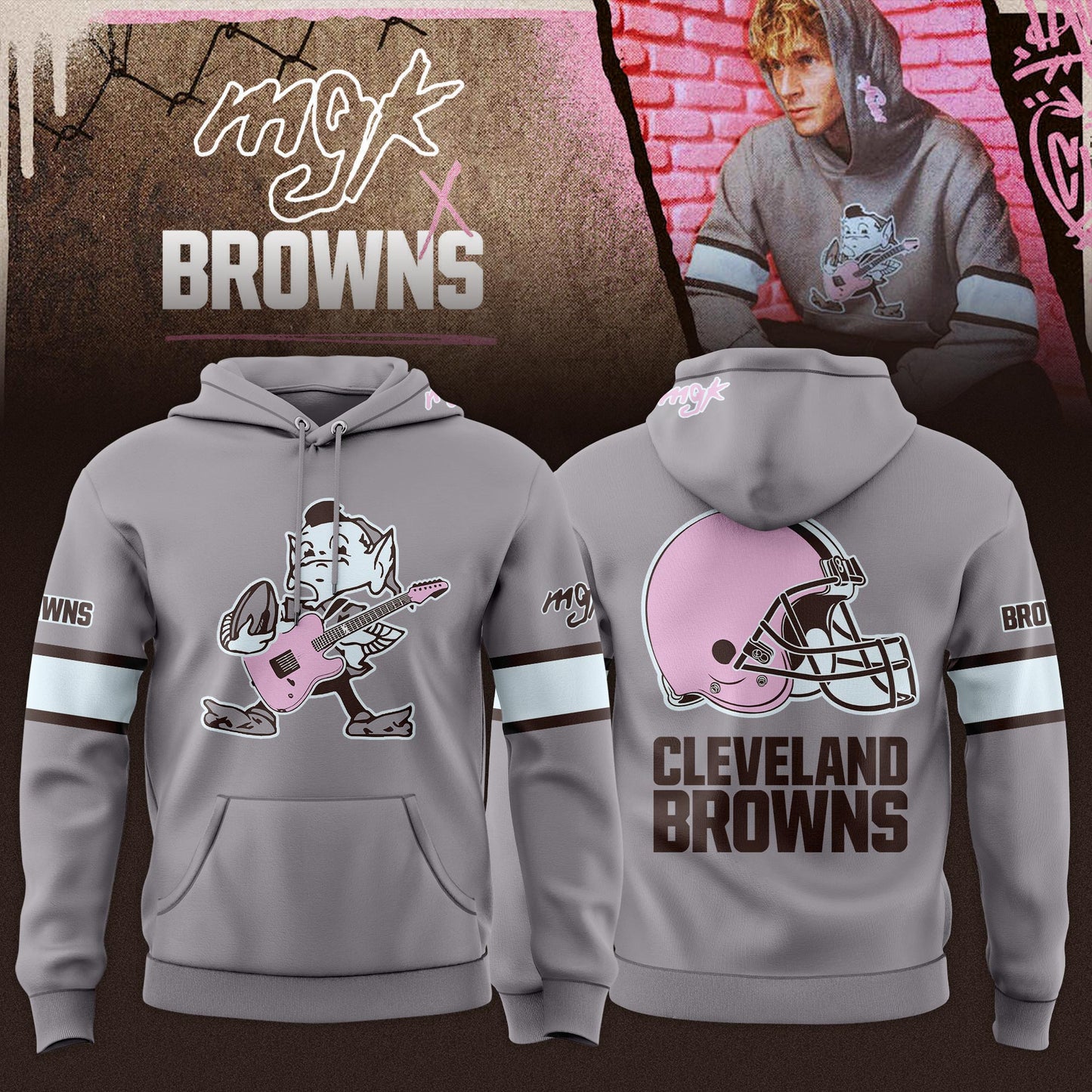 Cleveland Browns x MGK Limited Editions Hoodie