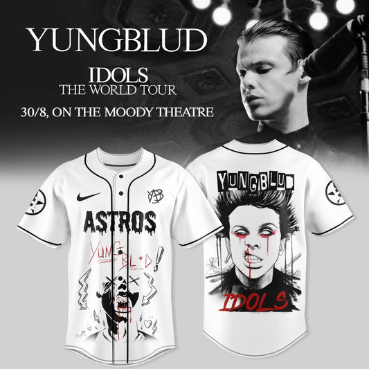 Houston Astros X YUNGBLUD: IDOLS THE WORLD TOUR – NA TOUR Merch