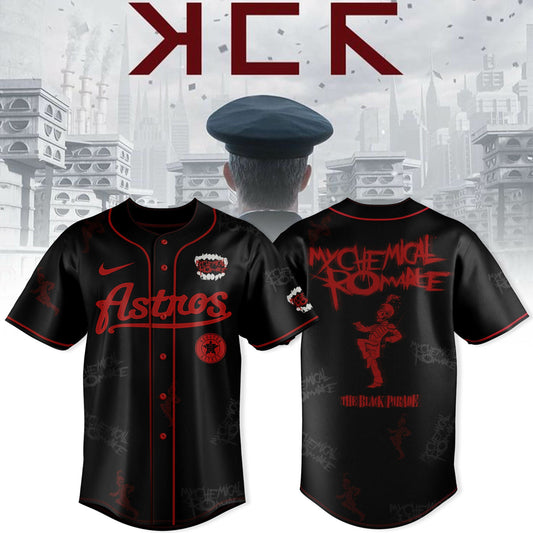 Houston Astros x Long Live The Black Parade – My Chemical Romance Jersey