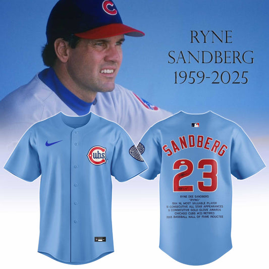 Ryne Sandberg 1959 2025 Jersey Editions Limited New