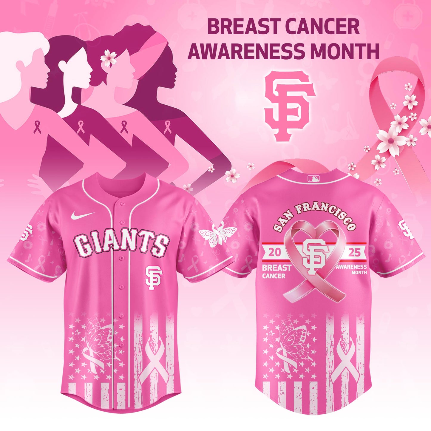SF Special Breast Cancer Awareness Month Limited Edition Jersey