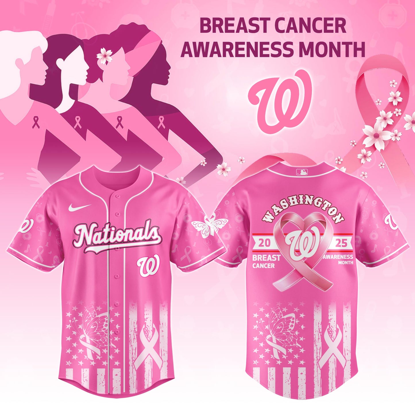 WSH Special Breast Cancer Awareness Month Limited Edition Jersey