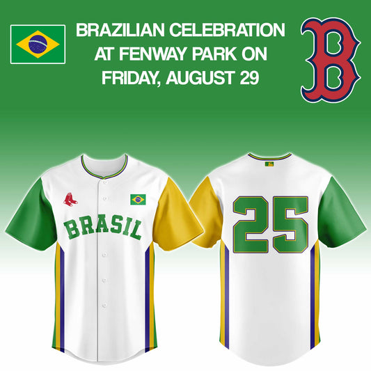 Boston Red Sox x Brazil Celebration Jersey