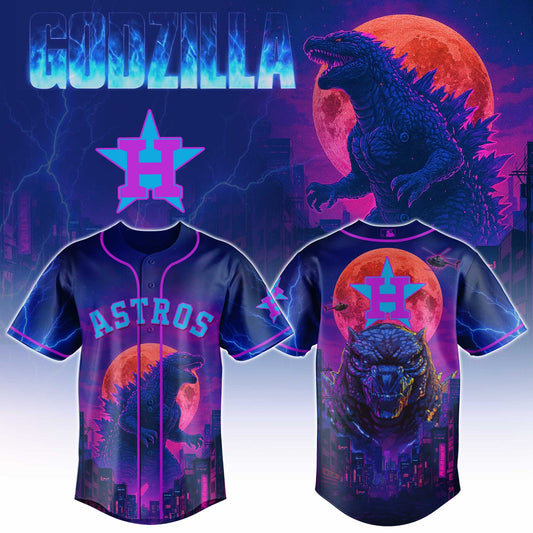 HOU Special Godzilla Limited Edition Jersey
