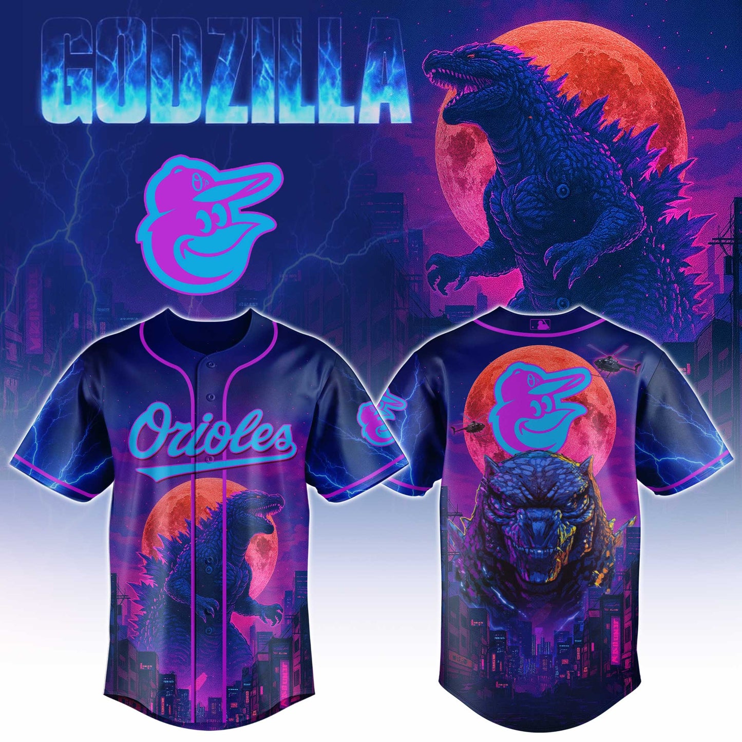 BAL Special Godzilla Limited Edition Jersey