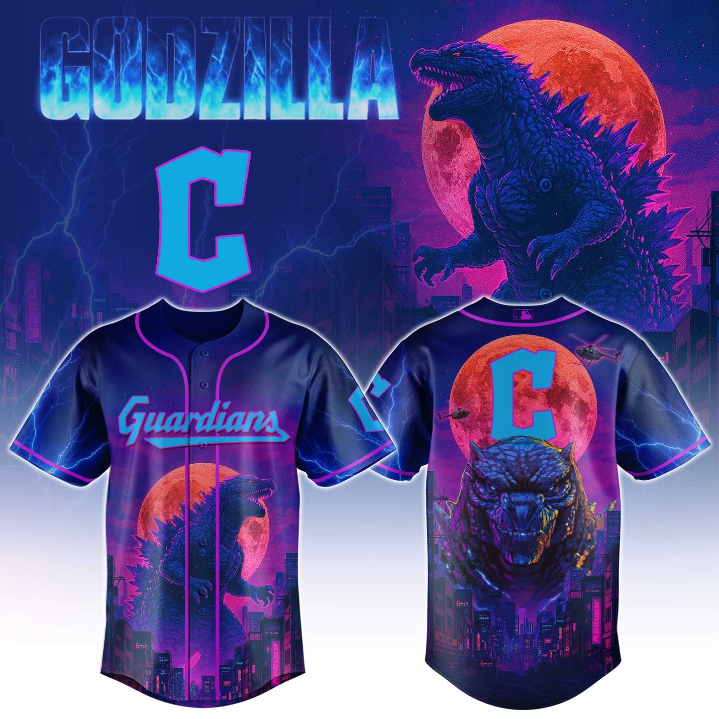 CLE Special Godzilla Limited Edition Jersey