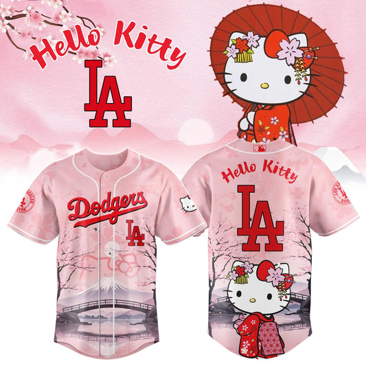 LAD x Kitty-Chan Baseball Jersey 2025 Limited Edition