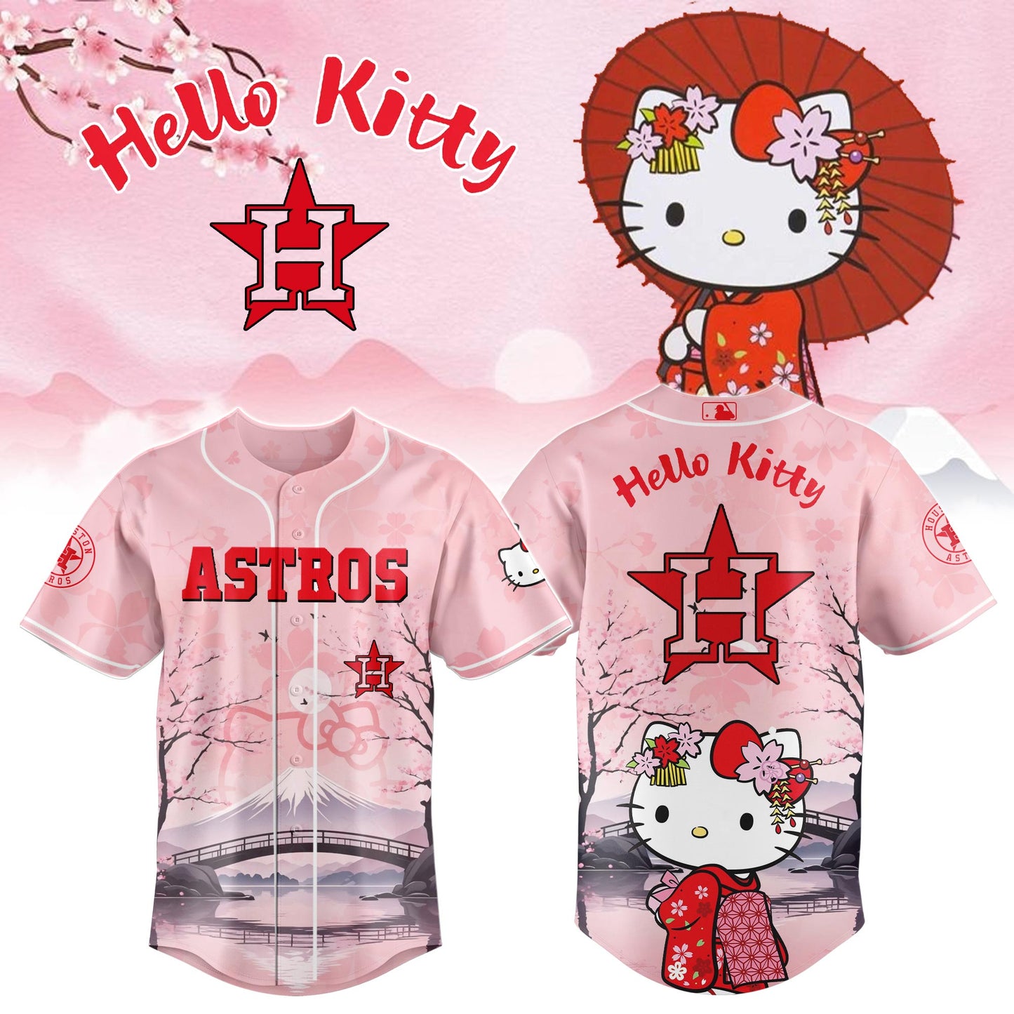 HA x Kitty-Chan Baseball Jersey 2025 Limited Edition