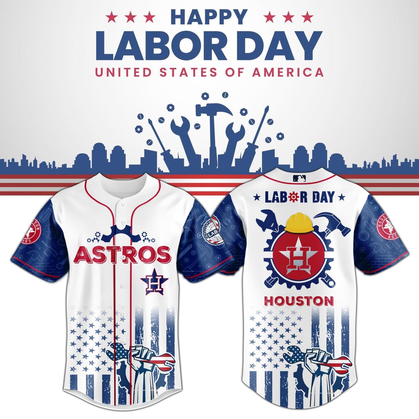 Houston Astros x Labor Day Jersey Limited Edition