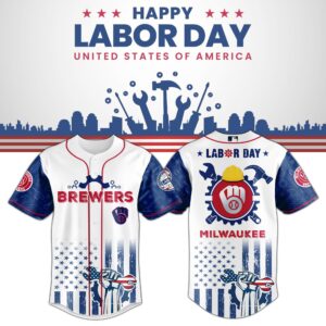 Milwaukee Brewers x Labor Day Jersey Limited Edition