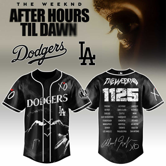 Los Angeles Dodgers x The Weeknd After Hours Til Dawn Jersey Limited Edition