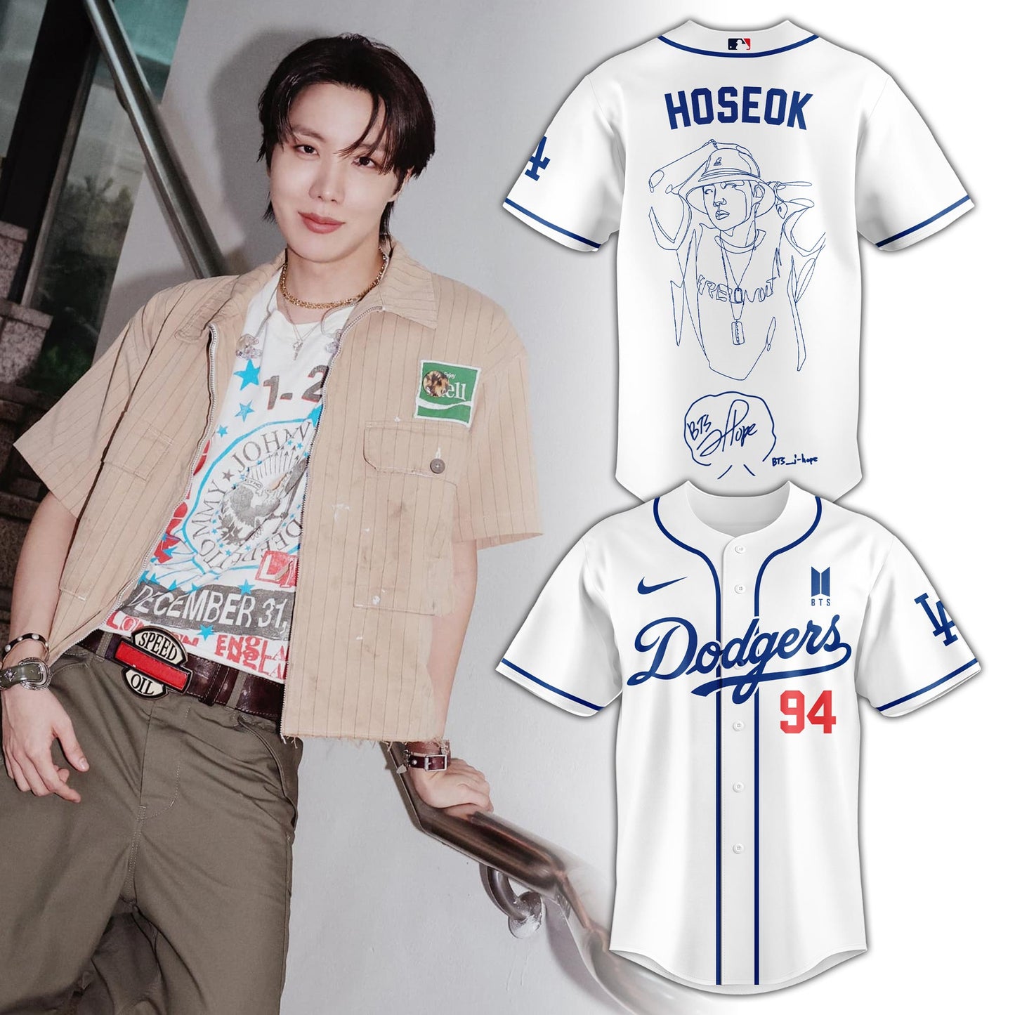 LAD x BTS Jung Hoseok 2025 Special Edition Jersey