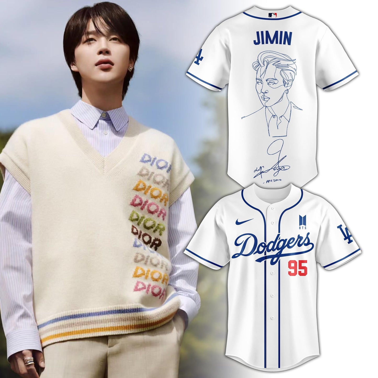 LAD x BTS Park Jimin 2025 Special Edition Jersey