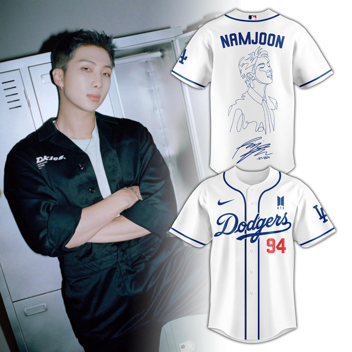 LAD x BTS Kim Namjoon 2025 Special Edition Jersey