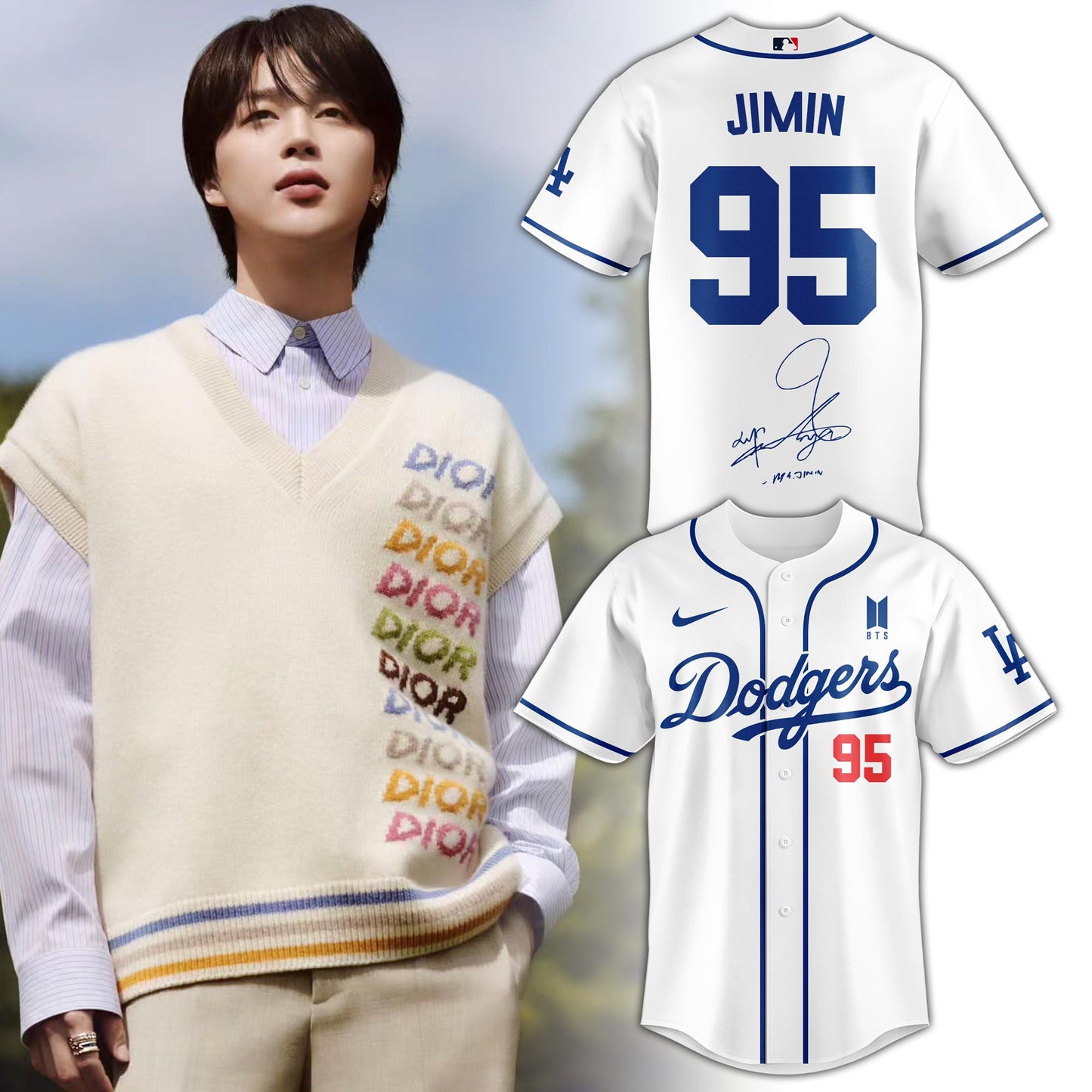 LAD x BTS Park Jimin 2025 Special Edition Jersey