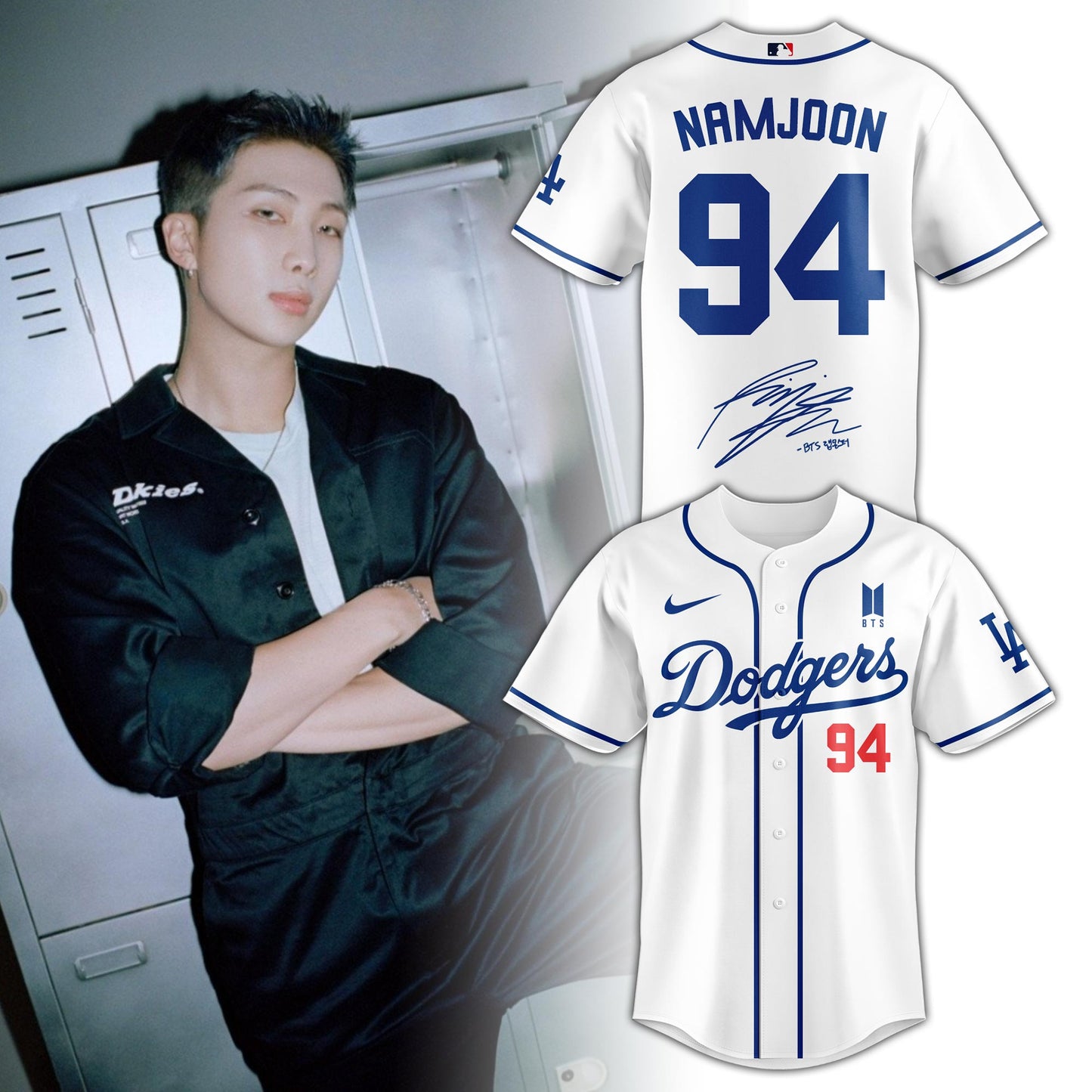 LAD x BTS Kim Namjoon 2025 Special Edition Jersey