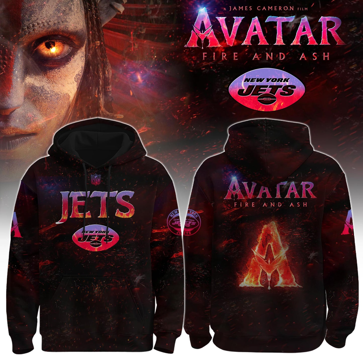 New York Jets x Avatar 3 “Fire and Ash” Editions Limited +Selling Out Fast