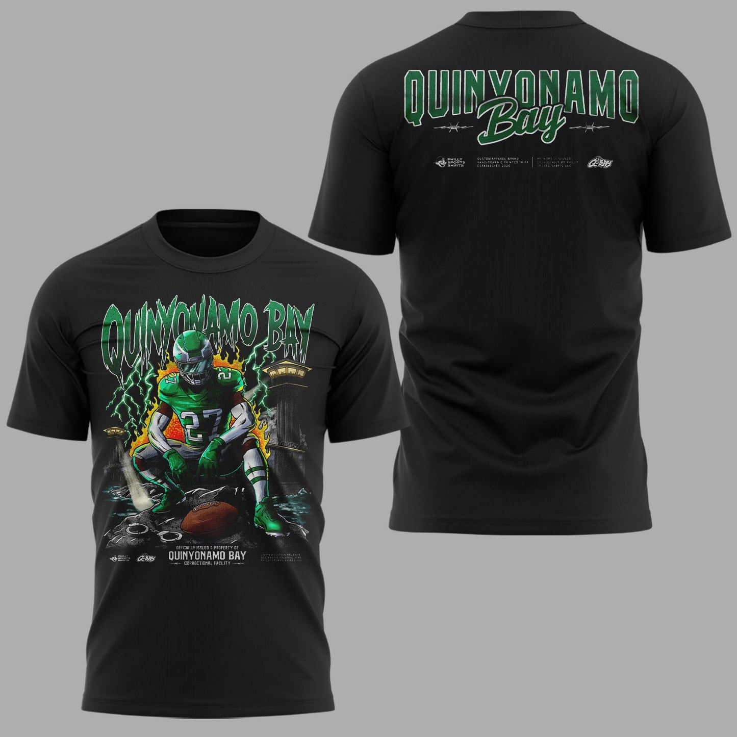 Limited Edition Quinyonamo Bay Part 2 Black TShirt