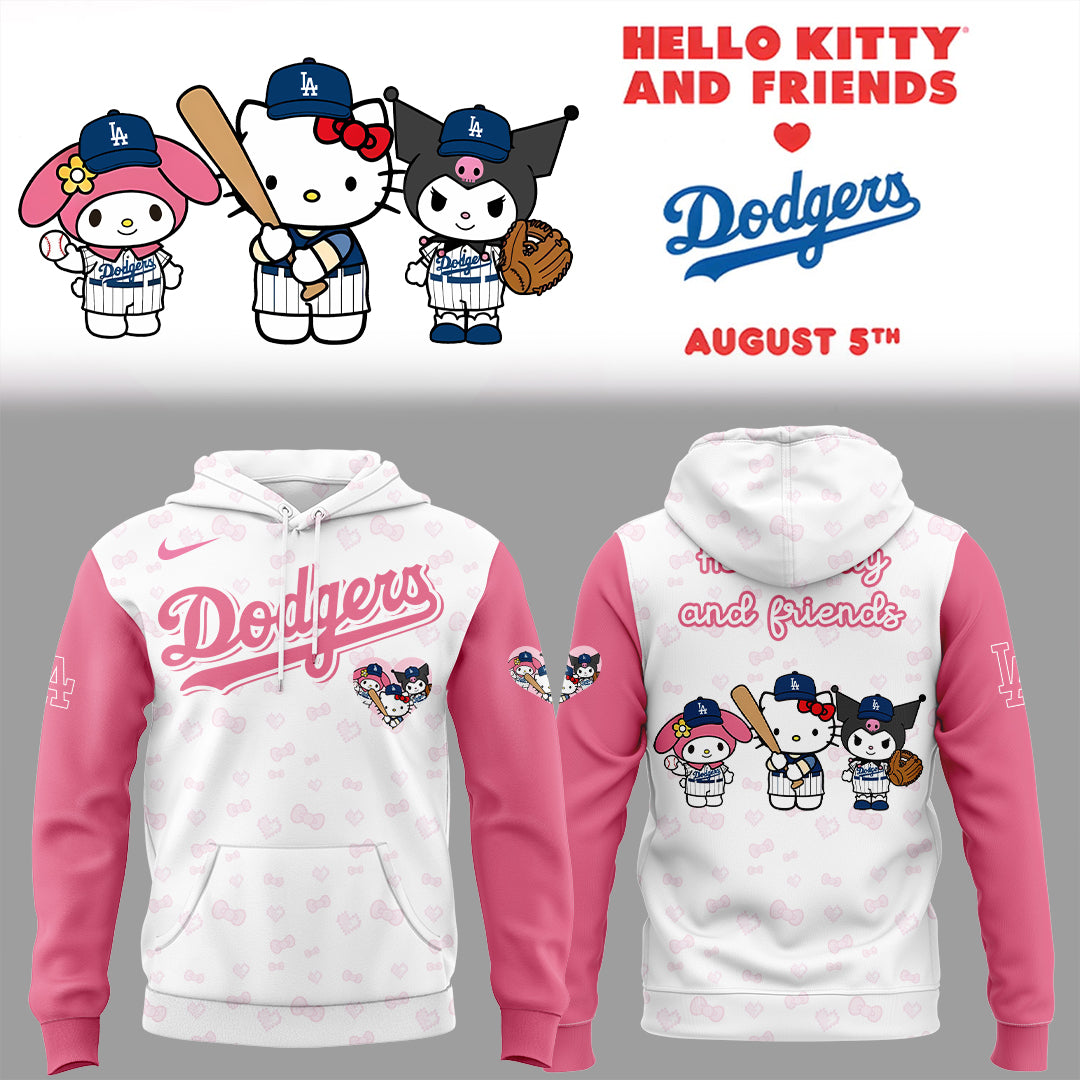 Los Angeles Dodgers x Hello Kitty Night Game Limited Edition 2025 Hoodie